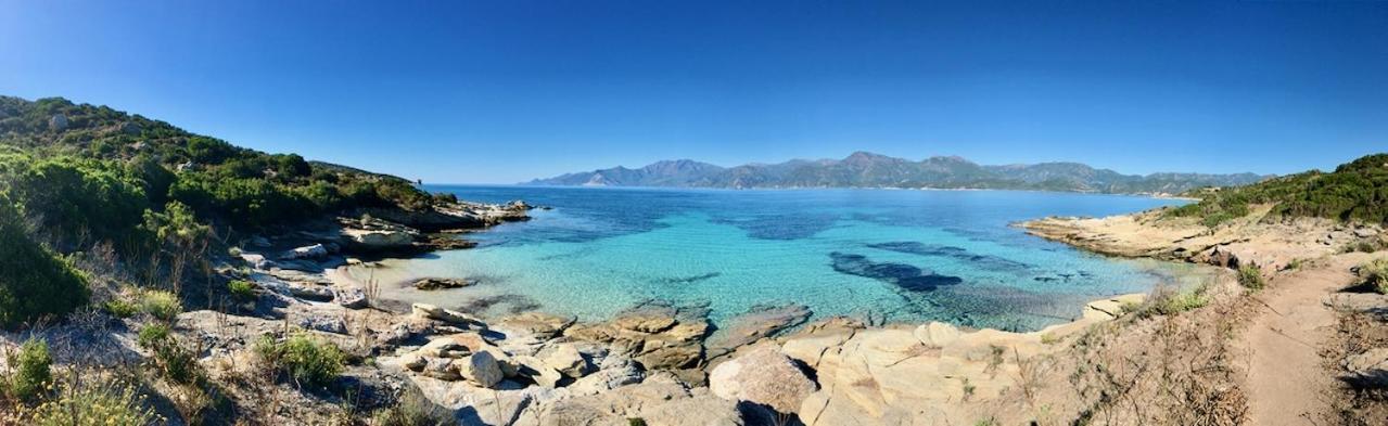 Studio, Vue Sur Mer Et Montagne Saint-Florent  Bagian luar foto