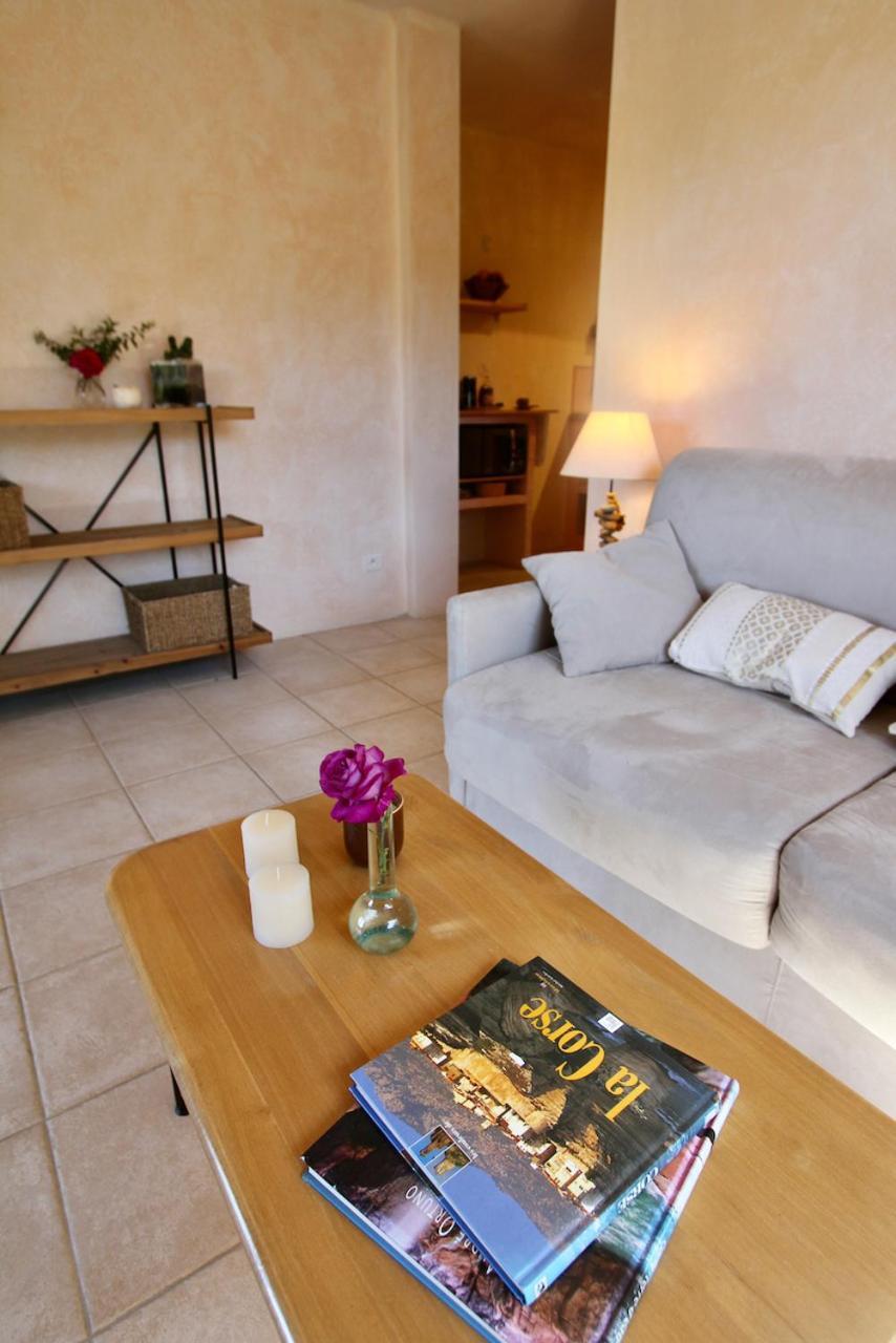 Studio, Vue Sur Mer Et Montagne Saint-Florent  Bagian luar foto