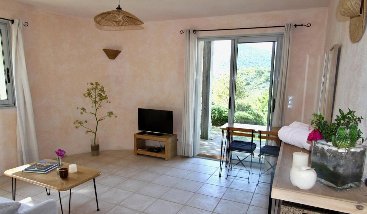 Studio, Vue Sur Mer Et Montagne Saint-Florent  Bagian luar foto